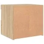 Nachttische mit LED-Leuchten 2 Stk. Sonoma-Eiche 50x40x45 cm von , Nachttische - Ref: Foro24-836768, Preis: 78,96 €, Rabatt: %