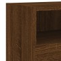 TV-Wandmöbel 2 Stück braunes Eichenholz 60x30x30 cm von , TV-Möbel - Ref: Foro24-836867, Preis: 74,58 €, Rabatt: %