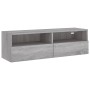 Sonoma TV-Wandschrank aus Holzwerkstoff, grau, 100 x 30 x 30 cm von , TV-Möbel - Ref: Foro24-836892, Preis: 63,84 €, Rabatt: %