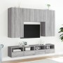 Sonoma TV-Wandschrank aus Holzwerkstoff, grau, 100 x 30 x 30 cm von , TV-Möbel - Ref: Foro24-836892, Preis: 63,84 €, Rabatt: %