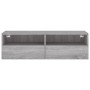 Mueble de pared TV madera ingeniería Sonoma gris 100x30x30 cm de , Muebles TV - Ref: Foro24-836892, Precio: 66,27 €
