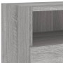 Sonoma TV-Wandschrank aus Holzwerkstoff, grau, 100 x 30 x 30 cm von , TV-Möbel - Ref: Foro24-836892, Preis: 63,84 €, Rabatt: %
