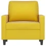 Yellow velvet armchair 60 cm by , Sofas - Ref: Foro24-359185, Price: 136,71 €, Discount: %