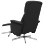 Relax-Massagesessel mit Fußstütze aus schwarzem Stoff von , Sessel - Ref: Foro24-356680, Preis: 153,03 €, Rabatt: %
