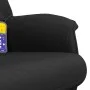Relax-Massagesessel mit Fußstütze aus schwarzem Stoff von , Sessel - Ref: Foro24-356680, Preis: 151,14 €, Rabatt: %
