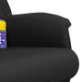Relax-Massagesessel mit Fußstütze aus schwarzem Stoff von , Sessel - Ref: Foro24-356680, Preis: 153,03 €, Rabatt: %