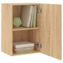 Wand-TV-Schränke 2 Stk. Sonoma-Eichenholz 40,5x30x60 cm von , TV-Möbel - Ref: Foro24-836915, Preis: 57,72 €, Rabatt: %