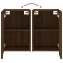 Mueble TV de pared madera ingeniería marrón roble 40,5x30x60 cm de , Muebles TV - Ref: Foro24-836922, Precio: 37,56 €, Descue...