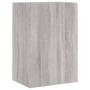 Mueble TV de pared madera ingeniería gris Sonoma 40,5x30x60 cm de , Muebles TV - Ref: Foro24-836920, Precio: 41,73 €, Descuen...