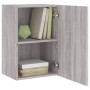 Mueble TV de pared madera ingeniería gris Sonoma 40,5x30x60 cm de , Muebles TV - Ref: Foro24-836920, Precio: 41,73 €, Descuen...