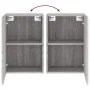 Mueble TV de pared madera ingeniería gris Sonoma 40,5x30x60 cm de , Muebles TV - Ref: Foro24-836920, Precio: 41,09 €, Descuen...