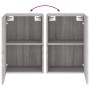 Mueble TV de pared madera ingeniería gris Sonoma 40,5x30x60 cm de , Muebles TV - Ref: Foro24-836920, Precio: 41,73 €, Descuen...