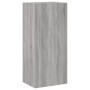 Sonoma gray engineered wood wall TV cabinet 40.5x30x90 cm by , TV Furniture - Ref: Foro24-836929, Price: 56,25 €, Discount: %