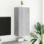 Sonoma gray engineered wood wall TV cabinet 40.5x30x90 cm by , TV Furniture - Ref: Foro24-836929, Price: 55,45 €, Discount: %