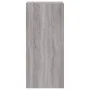 Sonoma gray engineered wood wall TV cabinet 40.5x30x90 cm by , TV Furniture - Ref: Foro24-836929, Price: 55,45 €, Discount: %