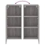 Sonoma grauer Wand-TV-Schrank aus Holzwerkstoff, 40,5 x 30 x 90 cm von , TV-Möbel - Ref: Foro24-836929, Preis: 55,45 €, Rabat...