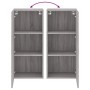 Sonoma gray engineered wood wall TV cabinet 40.5x30x90 cm by , TV Furniture - Ref: Foro24-836929, Price: 56,25 €, Discount: %