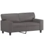 Gray synthetic leather 2-seater sofa 120 cm by , Sofas - Ref: Foro24-359414, Price: 222,33 €, Discount: %