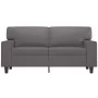 Gray synthetic leather 2-seater sofa 120 cm by , Sofas - Ref: Foro24-359414, Price: 222,33 €, Discount: %