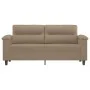 2-seater sofa in cappuccino-colored synthetic leather 140 cm by , Sofas - Ref: Foro24-359587, Price: 227,82 €, Discount: %