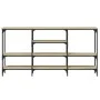 Sonoma oak engineered wood console table 160x29x80 cm by , Side tables - Ref: Foro24-839064, Price: 81,69 €, Discount: %