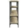 Sonoma oak engineered wood console table 160x29x80 cm by , Side tables - Ref: Foro24-839064, Price: 81,69 €, Discount: %