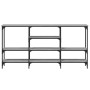 Sonoma gray engineered wood console table 160x29x80 cm by , Side tables - Ref: Foro24-839066, Price: 85,10 €, Discount: %