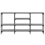Sonoma gray engineered wood console table 160x29x80 cm by , Side tables - Ref: Foro24-839066, Price: 84,05 €, Discount: %