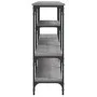 Sonoma gray engineered wood console table 160x29x80 cm by , Side tables - Ref: Foro24-839066, Price: 84,05 €, Discount: %