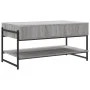 Sonoma-Couchtisch aus grauem Sperrholz, 90 x 50 x 45 cm von , Couchtisch - Ref: Foro24-838971, Preis: 49,21 €, Rabatt: %