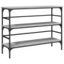 Sonoma grauer Konsolentisch aus Holzwerkstoff, 100 x 32 x 75 cm von , Seitentische - Ref: Foro24-839051, Preis: 63,51 €, Raba...