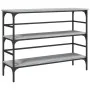 Sonoma gray engineered wood console table 100x32x75 cm by , Side tables - Ref: Foro24-839051, Price: 62,71 €, Discount: %