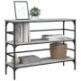 Sonoma gray engineered wood console table 100x32x75 cm by , Side tables - Ref: Foro24-839051, Price: 62,71 €, Discount: %