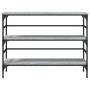 Sonoma grauer Konsolentisch aus Holzwerkstoff, 100 x 32 x 75 cm von , Seitentische - Ref: Foro24-839051, Preis: 63,51 €, Raba...