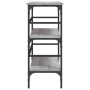 Sonoma grauer Konsolentisch aus Holzwerkstoff, 100 x 32 x 75 cm von , Seitentische - Ref: Foro24-839051, Preis: 63,51 €, Raba...