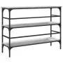 Sonoma gray engineered wood console table 100x32x75 cm by , Side tables - Ref: Foro24-839051, Price: 62,71 €, Discount: %