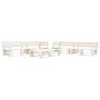 Set de muebles de jardín de palets 6 piezas madera blanco de , Conjuntos de jardín - Ref: Foro24-277403, Precio: 595,07 €