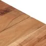 Couchtisch aus silbernem Edelstahl und massivem Akazienholz von , Couchtisch - Ref: Foro24-349951, Preis: 150,72 €, Rabatt: %
