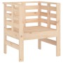 Garden chairs 2 pcs solid pine wood 61.5x53x71 cm by , Garden chairs - Ref: Foro24-825128, Price: 91,74 €, Discount: %
