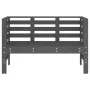 Gartenbank aus massivem, grauem Kiefernholz, 111,5 x 53 x 71 cm von , Gartenbänke - Ref: Foro24-825137, Preis: 105,15 €, Raba...