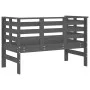 Gartenbank aus massivem, grauem Kiefernholz, 111,5 x 53 x 71 cm von , Gartenbänke - Ref: Foro24-825137, Preis: 105,15 €, Raba...