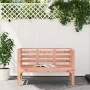 Banco de jardín madera maciza Douglas 111,5x53x71 cm de , Bancos de jardín - Ref: Foro24-825140, Precio: 70,24 €, Descuento: %