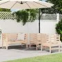 Gartenmöbel-Set 3-teilig aus massivem Kiefernholz von , Gartensets - Ref: Foro24-825142, Preis: 148,64 €, Rabatt: %