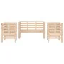 Gartenmöbel-Set 3-teilig aus massivem Kiefernholz von , Gartensets - Ref: Foro24-825142, Preis: 148,64 €, Rabatt: %