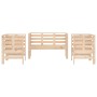 Gartenmöbel-Set 3-teilig aus massivem Kiefernholz von , Gartensets - Ref: Foro24-825142, Preis: 150,02 €, Rabatt: %