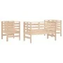 Gartenmöbel-Set 3-teilig aus massivem Kiefernholz von , Gartensets - Ref: Foro24-825142, Preis: 148,64 €, Rabatt: %