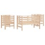 Gartenmöbel-Set 3-teilig aus massivem Kiefernholz von , Gartensets - Ref: Foro24-825142, Preis: 150,02 €, Rabatt: %
