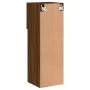 Muebles de TV con luces LED 2 uds marrón roble 30,5x30x90 cm de , Muebles TV - Ref: Foro24-837014, Precio: 95,47 €, Descuento: %