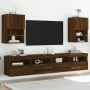 TV-Schränke mit LED-Leuchten 2 Stück Eiche 40,5x30x60 cm von , TV-Möbel - Ref: Foro24-837042, Preis: 76,96 €, Rabatt: %