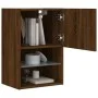 TV-Schränke mit LED-Leuchten 2 Stück Eiche 40,5x30x60 cm von , TV-Möbel - Ref: Foro24-837042, Preis: 76,96 €, Rabatt: %
